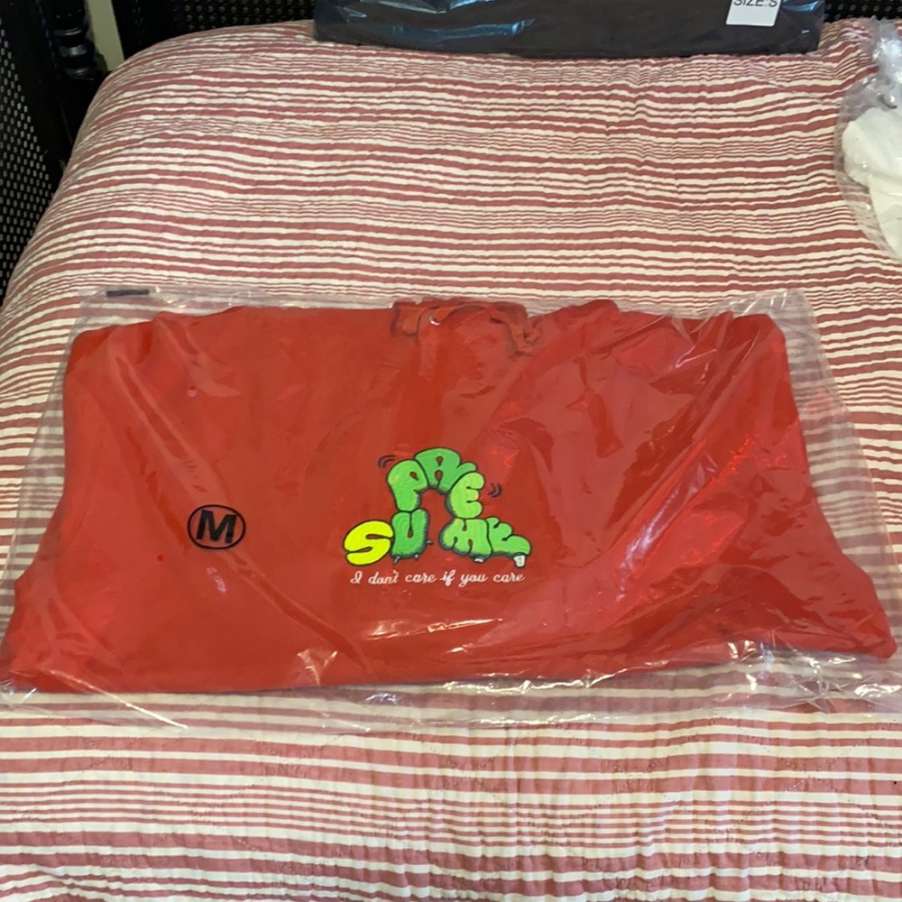 Supreme Dont Care Hooded Sweatshirt